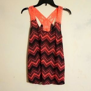 Rue21 Lace Racerback Tank Top